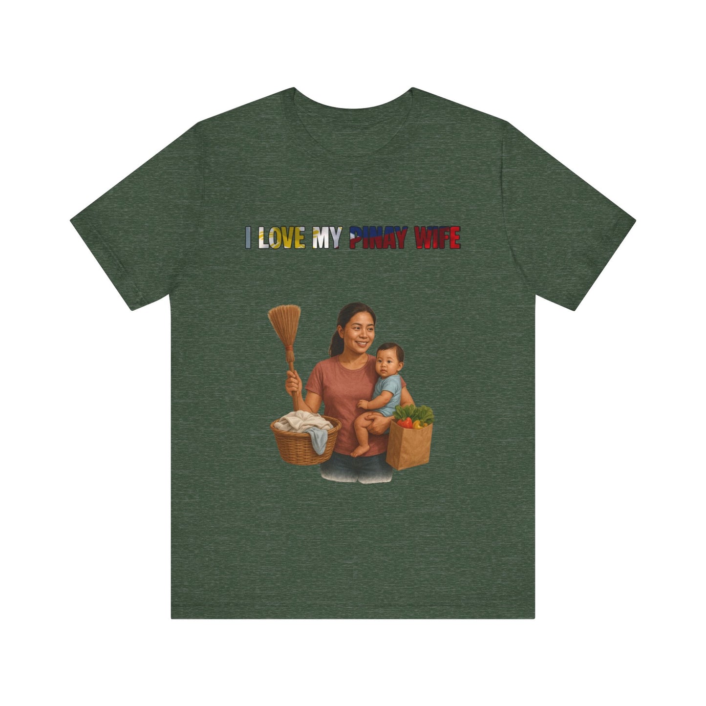 I Love My Pinay Wife Sleeve Tee