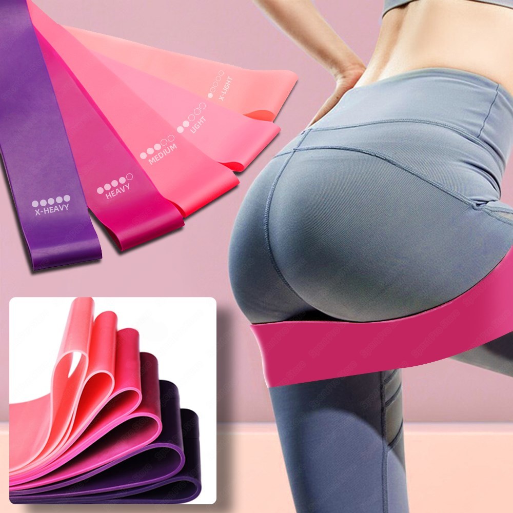 Resistance Booty Sport Bodybuilding Rubber Band For Fitness Gym Leagues Equipment