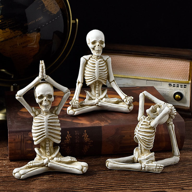 Skull & Stretch - Yoga Bones