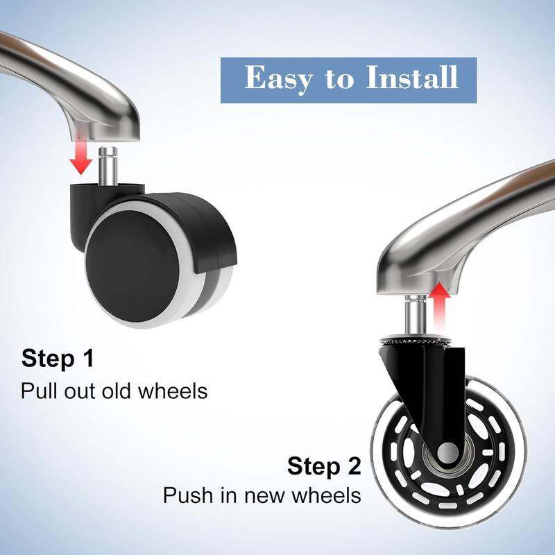 Five Sets Of Universal Wheels For Office Chairs