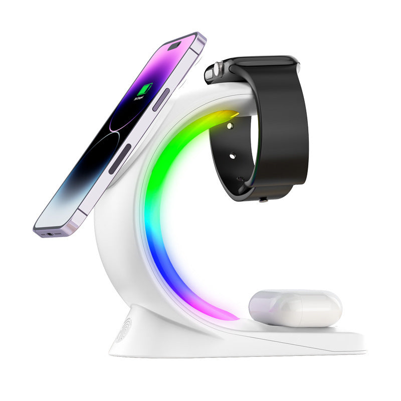 4 In 1 Magnetic Wireless Fast Charger For Smart Phone