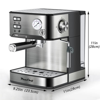 20 Bar Professional Espresso Machine With Milk Frother