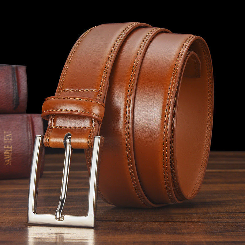 Men's Pin Buckle Casual Belt