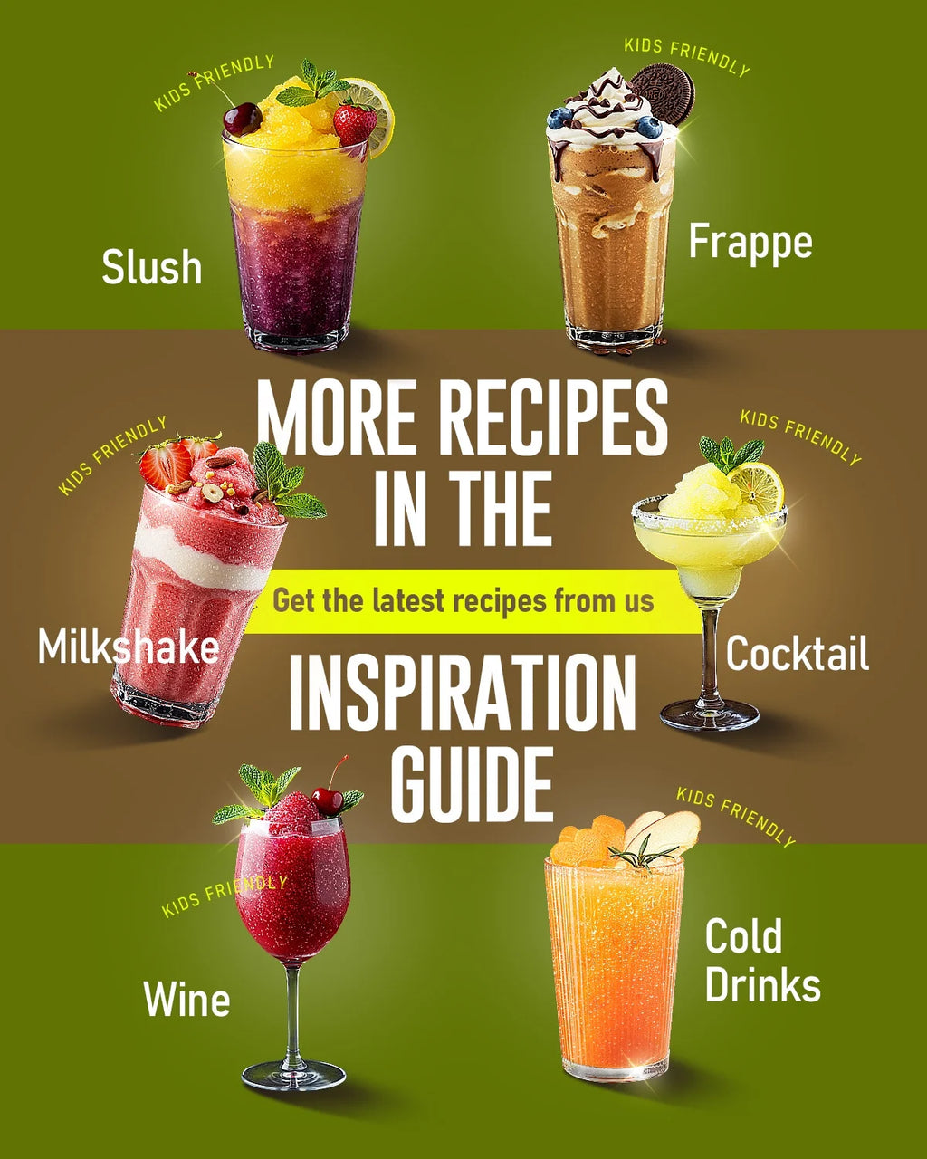 Slushie Machine, No Ice Needed,  68 Oz Frozen Drink Maker for Home with Self-Cleaning, 5 Preset Programs, Frozen Margaritas, Frappés, Milkshake, and More