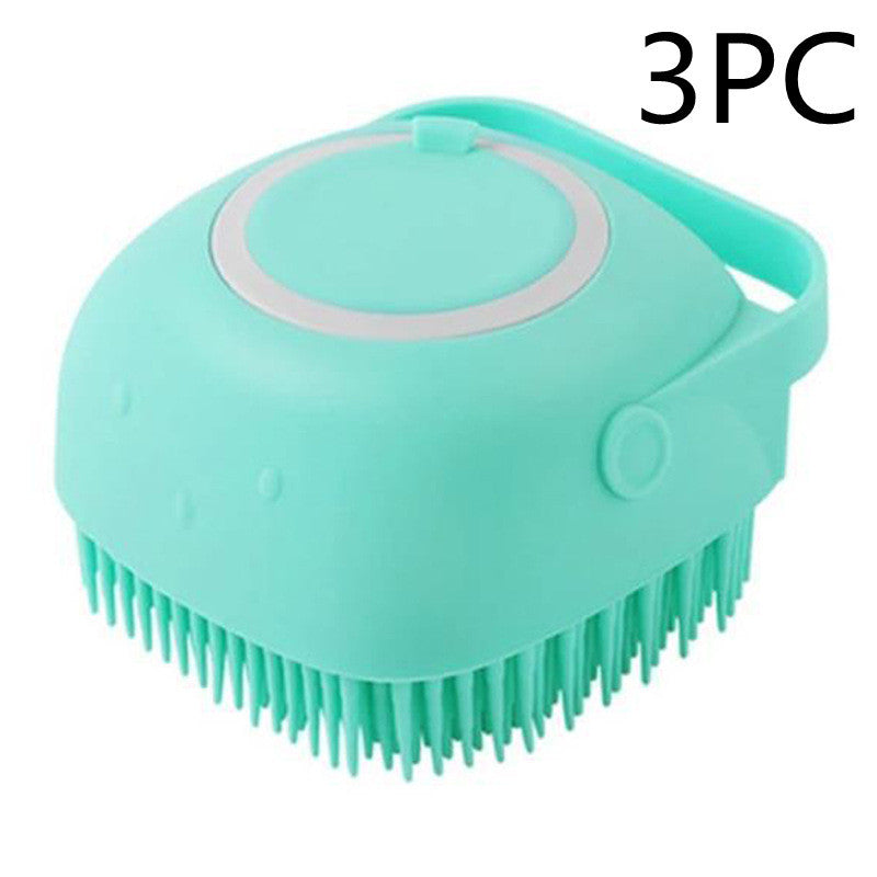 Silicone Pet Bath Massage Gloves