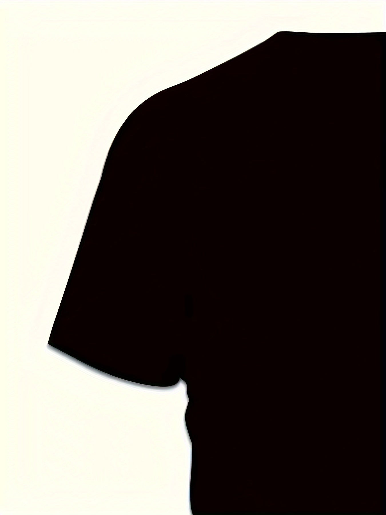 3D Digital Cool Wolf Contrast Color Eye Pattern Round Neck T-shirt