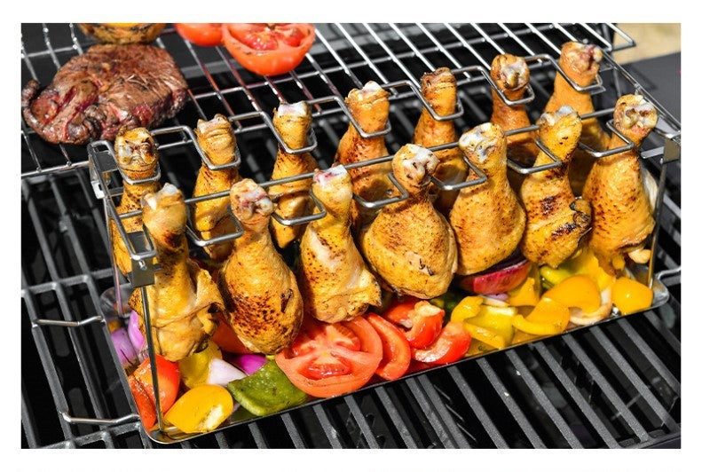 Portable Grilling  Mesh Clip Basket