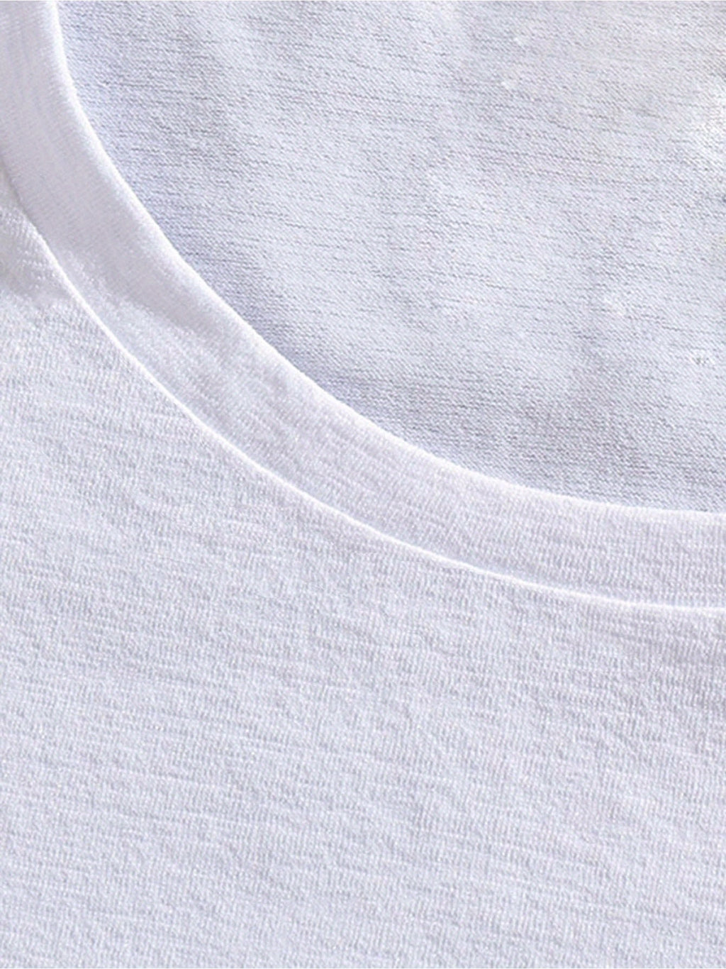 Trendy Print  White Tshirt for  Men  Casual Summer Fashion