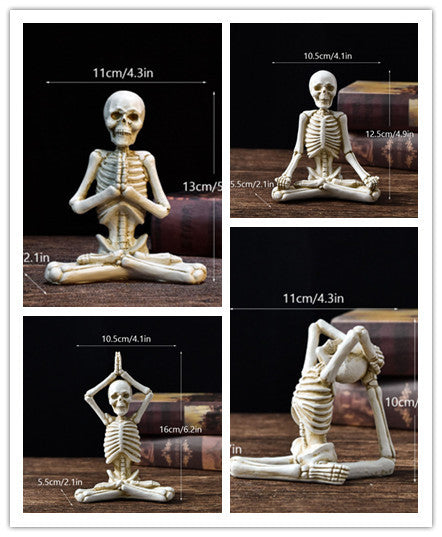 Skull & Stretch - Yoga Bones