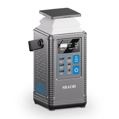 Power Station 296Wh Lithium Energy Storage Power Supply 80000mAh Portable Rechargeable Battery Outdoor Energy Storage Power Supply
