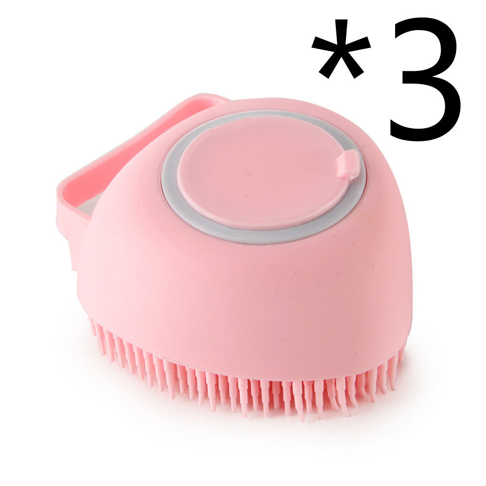 Silicone Pet Bath Massage Gloves