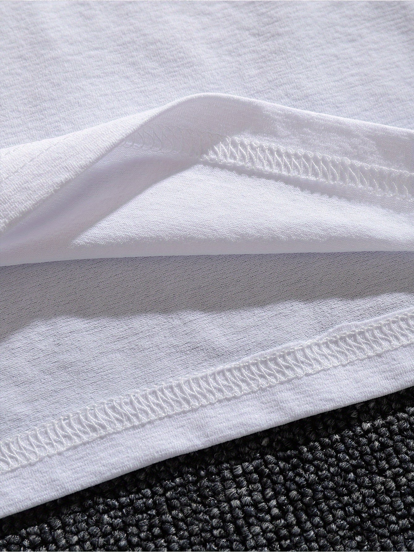 Trendy Print  White Tshirt for  Men  Casual Summer Fashion