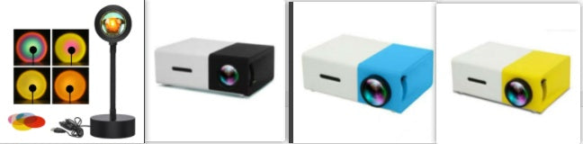 Sunset Projection Lamp and  Night Light Wall Decoration Lighting