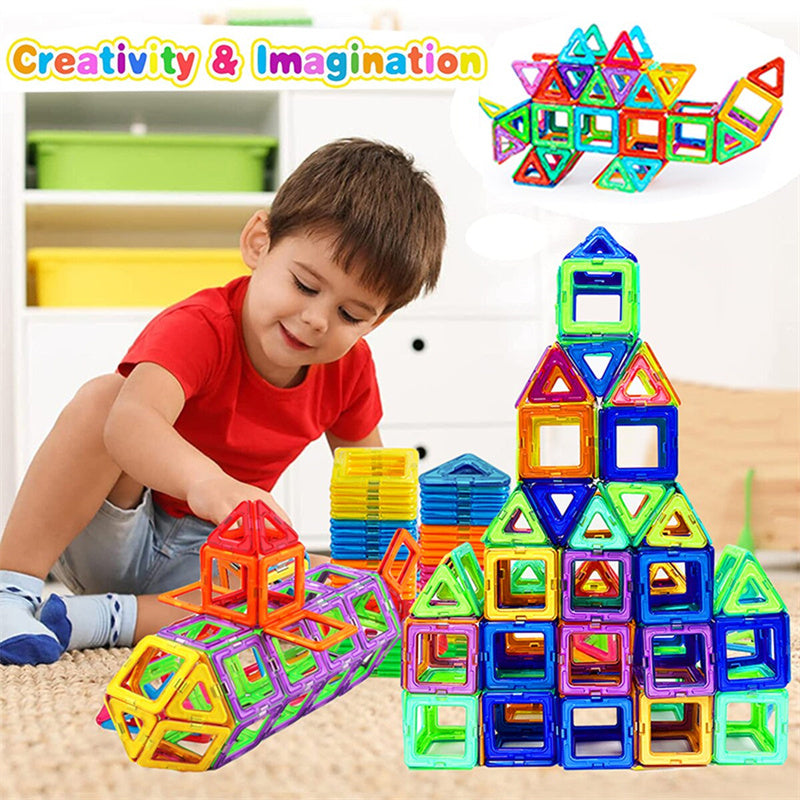 Magnetic Building Blocks  For Kids Designer Construction Set
