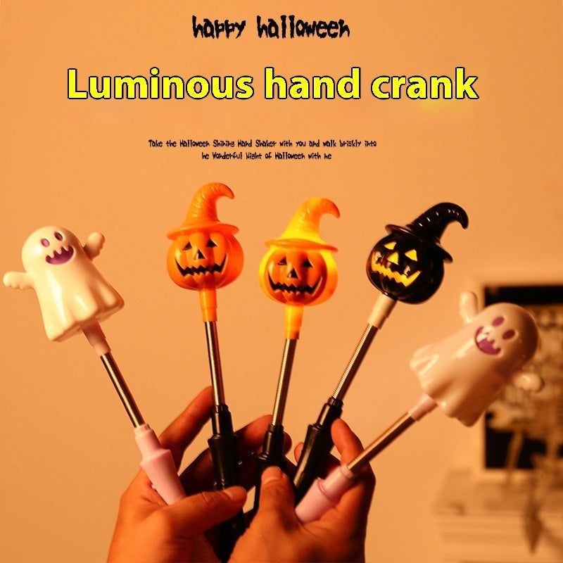 Halloween Decoration Pumpkin Lamp Children's Toy Hand Stick Props