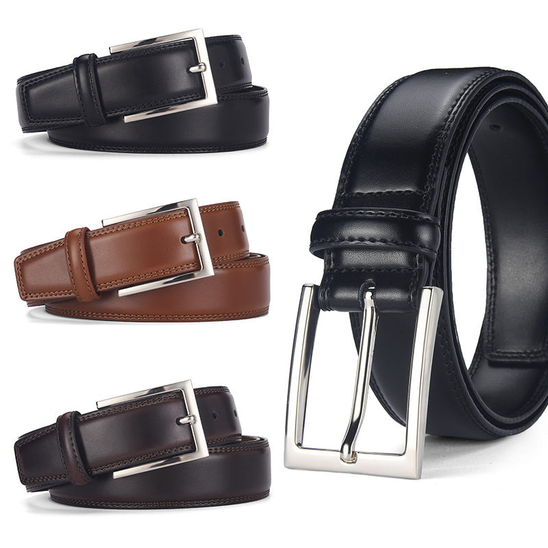 Men's Pin Buckle Casual Belt