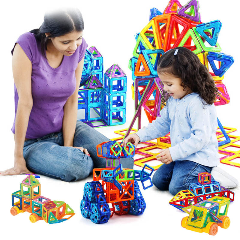 Magnetic Building Blocks  For Kids Designer Construction Set